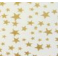 Gold Stars on White Double Ream Designer Tissue Paper